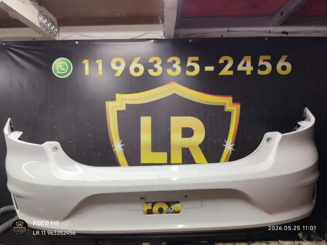 Parachoque Traseiro Ford Ka Sedan 2019 2020 2021 2022 2023 2024 C/Spoiler Original