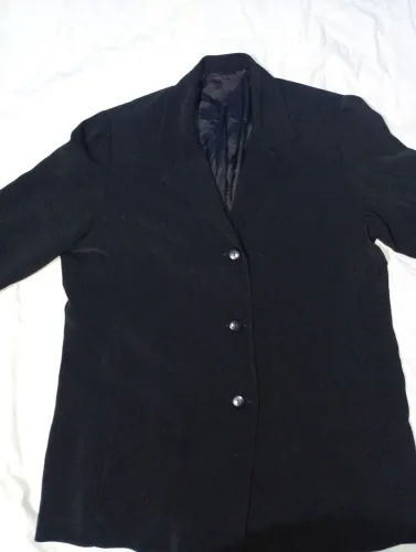 Blazer Feminino Preto Plus - ELEGÂNCIA e Conforto FRETE GRÁTIS Confira Tabela de Medidas 