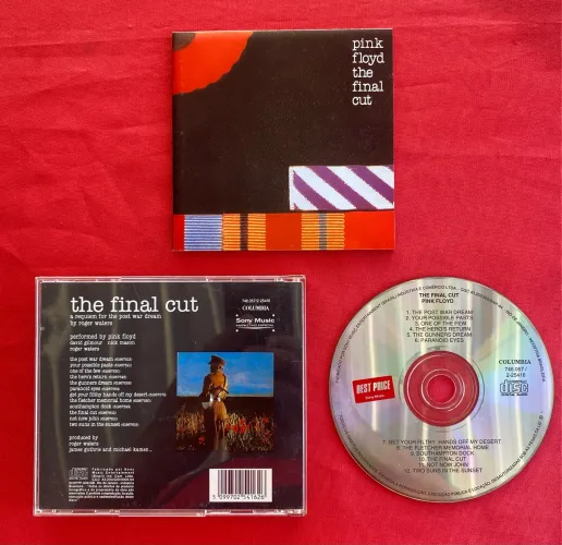 CD ROCK ORIGINAL PINK FLOYD THE FINAL CUT