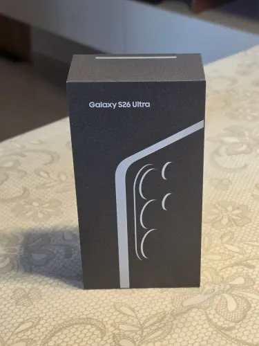 Celular Samsung S26 ultra 512gb prata lacrado com NF e garantia até junho de 2027