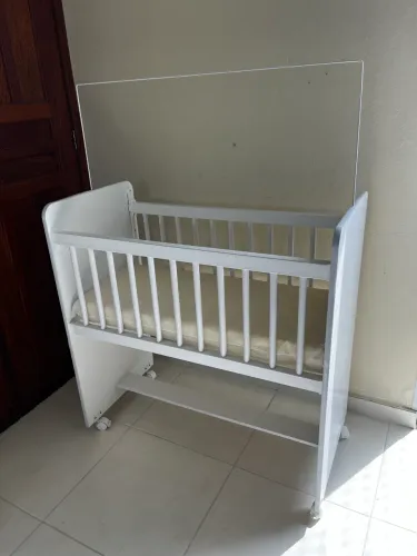 Mini berço madeira bebê