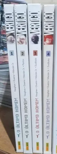 hq y o último homem edição de luxo 4 volumes 1 ao 4
