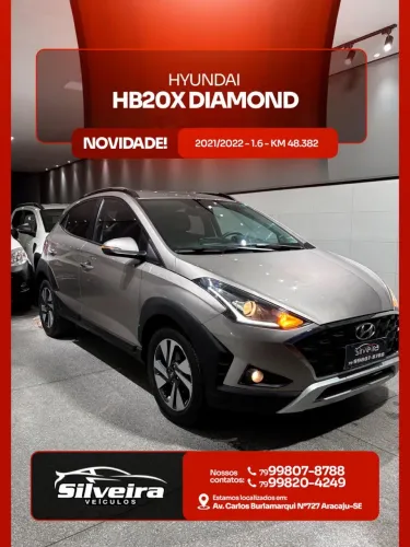 Hyundai HB20X Diamond Plus 1.6 Flex 16V AUT 2022