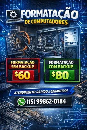 Formatação de Computadores