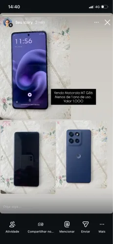 Celular MT G86