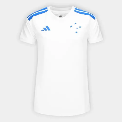 Camisa Feminina Cruzeiro Branca 2026 - Nova na Etiqueta - P ao GG