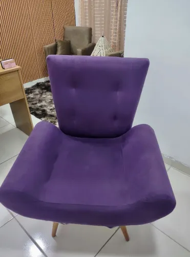 Poltrona com estilo e conforto