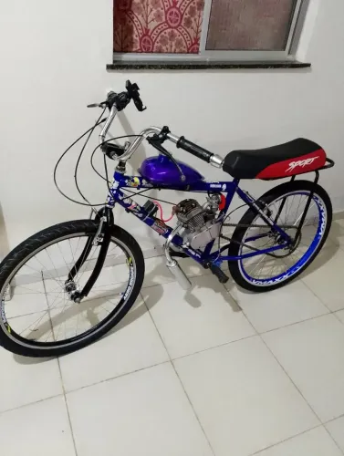 Motorizada 80cc funcionando perfeitamente montadinha