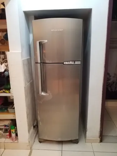 Geladeira inox Brastemp frostfree duplex