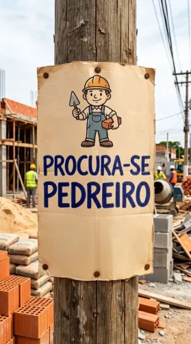 Preciso de pedreiro