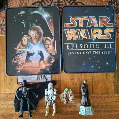 Lote bonecos star wars darth vader jedi hasbro