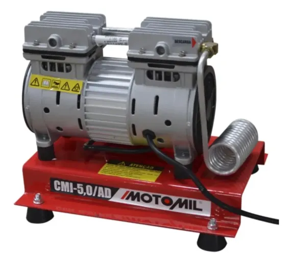 Compressor sem óleo c defeito