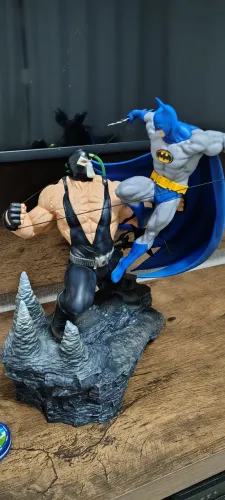 Batman vs Bane Iron Studios
