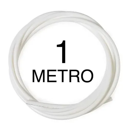 mangueira pebd branca 5/16" med. 6,0x8,0mm 1 metro mpb516