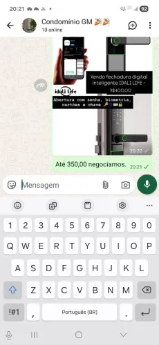 FECHADURA INTELIGENTE