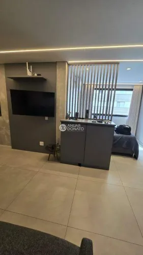 Apartamento com 1 quarto e suíte no Santo Agostinho, BH 43,66 m² com lazer completo