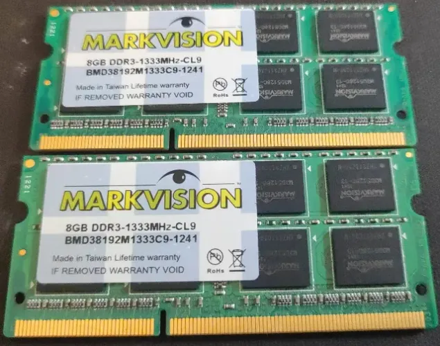 Memória 8gb ddr3 notebook