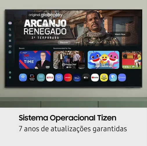 Smart TV 55" 4K Samsung 55U8600F Crystal HDR Tizen Alexa e Xbox Gaming