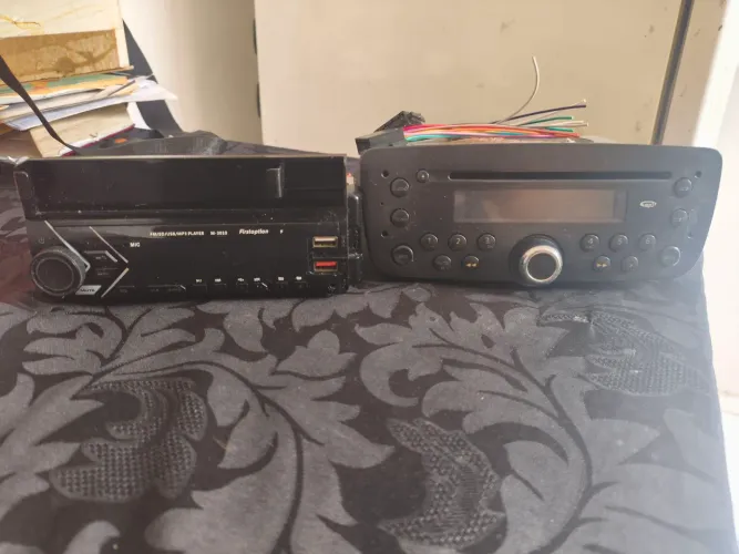 Rádio Original Fiat Grand Siena + Rádio MP3 Automotivo Universal
