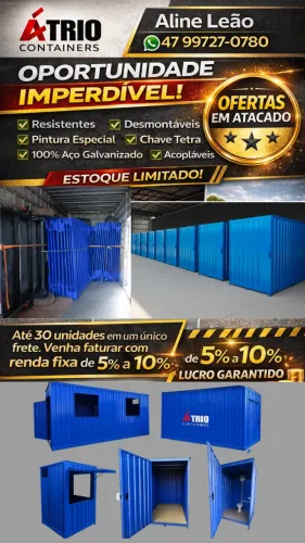 Container para Agronegócio | Almoxarifado e Escritório Rural