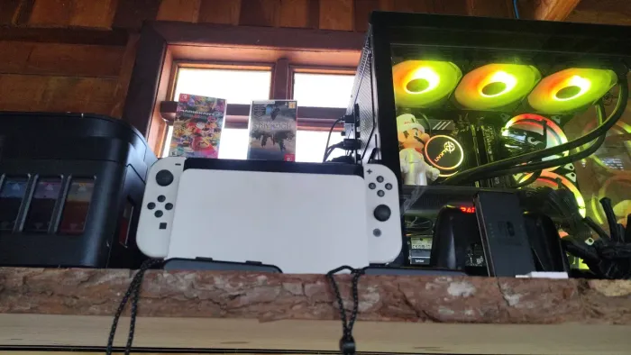 Troco Nintendo switch OLED por impressora 3d 