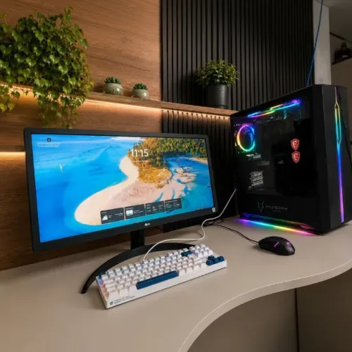 Pc Gamer completo + Periféricos - 16gb RAM - RTX 4060
