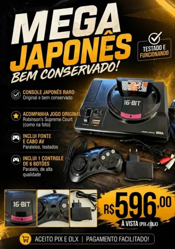 Meda drive japones destravado