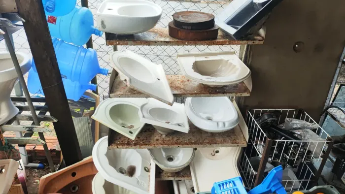 Lavabos e pias de banheiro