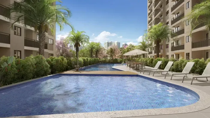 Apartamento para venda com 2 quartos no Costa Azul terreno do antigo BANEB - Salvador - BA