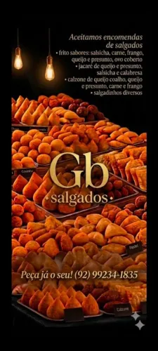  ?ACEITAMOS ENCOMENDAS DE SALGADOS PARA MERCADINHOS,PADARIA E ETC