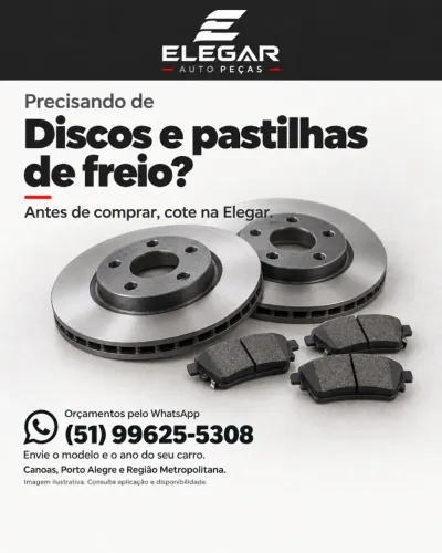 PASTILHA E DISCO DE FREIOS PARA TODOS OS CARROS