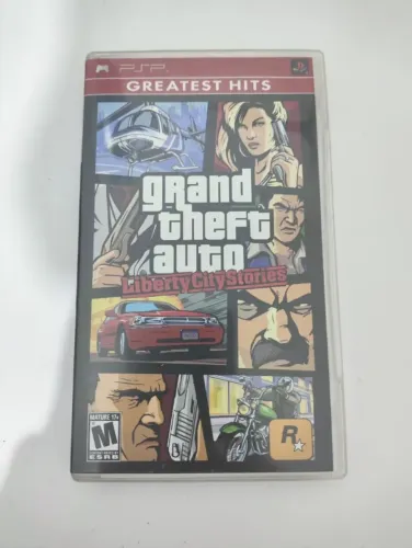 GTA Liberty City Stories PSP Greatest Hits - Original, Completo, Ótimo Estado