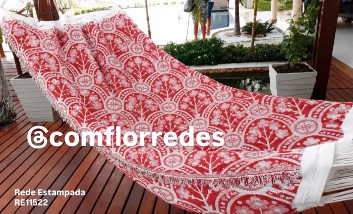 Rede de Dormir Estampada - Receba em casa ?