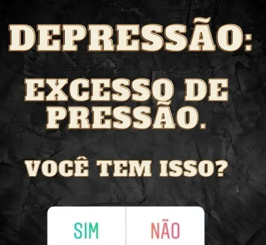 Depressão, ansiedade, traumas.