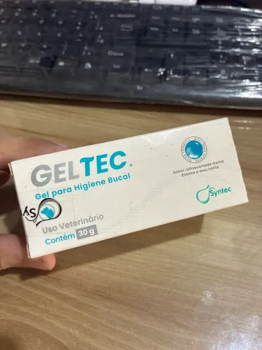 Pasta de dente Gel Tec para pet