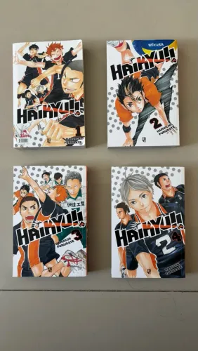 Haikyu!! (Volumes 1 ao 4)