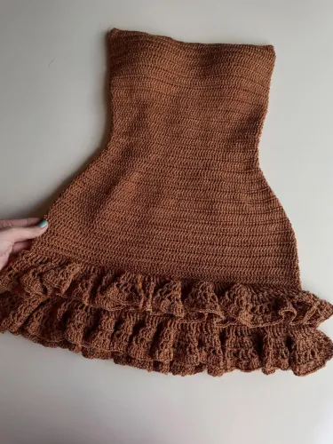 Vestido Crochê