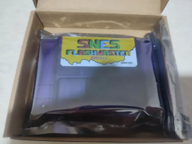 Cartucho Everdrive Super Nintendo/Super Famicon Flash Master Super ED