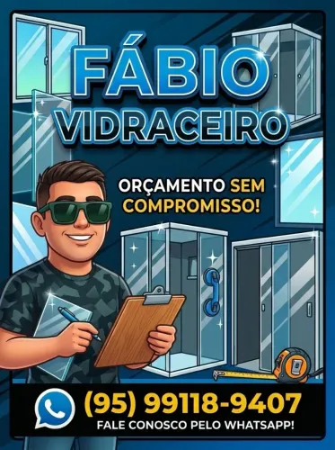 Serviço de instalaçãos em vidros.