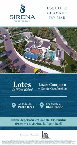 LANÇAMENTO DE LOTES SIRENA RESIDENCE CLUB - NOVO CONDOMÍNIO A POUCOS METROS DA PRAIA DE GA