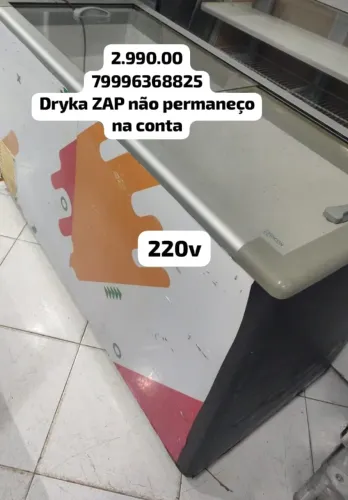 expositor freezer porta de vidro