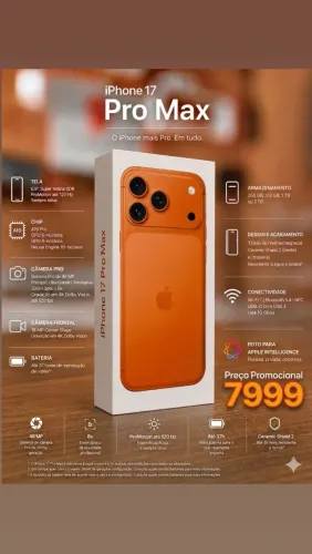 iPhone 17 pro Max 256Gb