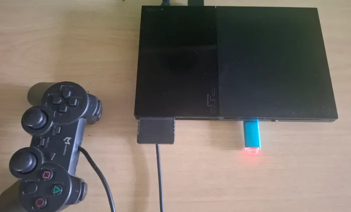 PS2  desbloqueado com 47 jogos 