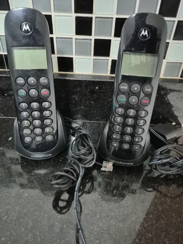 Telefone sem fio Motorola 2 ramais
