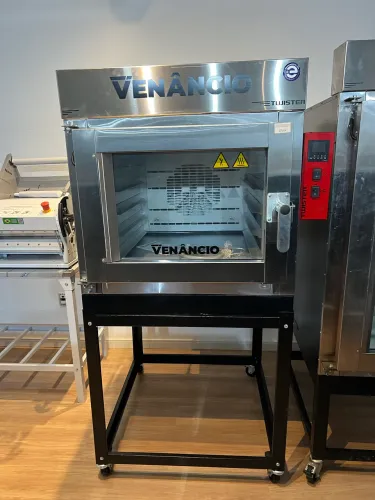 Forno turbo elétrico 380v para 5 telas - novo pronta entrega