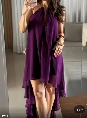 Vestido de festa Tamanho M com forro