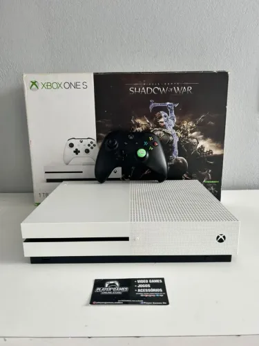 Xbox One S 1TB Completo!! (Aceito Cartão)