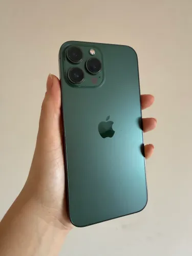 iPhone 13 Pro Max Verde Alpine - Muito Conservado