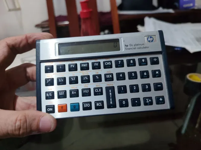 Calculadora HP 12c platinum