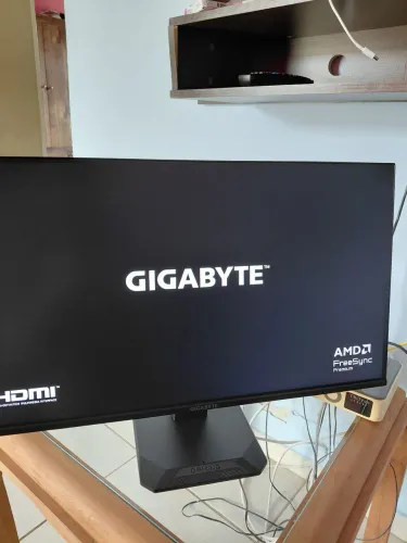 Monitor gigabyte gaming tela ips, fullHD , 200mh, freesinc, HDMI, DP, tela 24.5, 